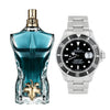 Perfume Le Beau JP + reloj Rolex (R)