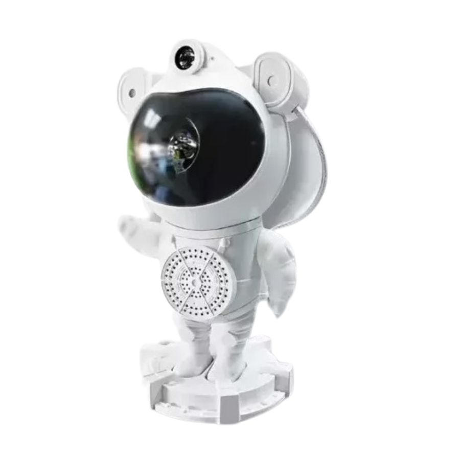 Proyector astronauta con parlante integrado bluetooth